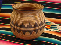 Native American Indian basket, Chemehuevi olla, c. 1910.